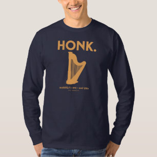Camiseta Raglán Largo-Envuelto bocinazo