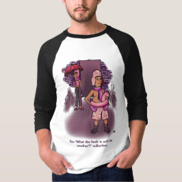 Camiseta Ragland masculino de moda de primavera