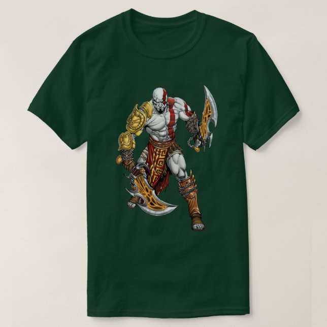 Camiseta Ragnarok Dios de los Kratos Dios de la guerra (Diseño del anverso)