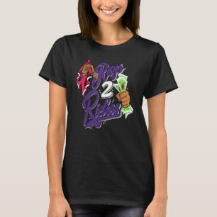 Camiseta Rags 2 Riches Alternate Bel Air 5s Coincidencia