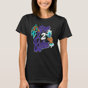 Camiseta Rags 2 Riches Black Grape 1s Coincidencia