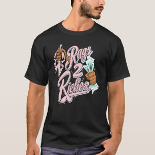 Camiseta Rags 2 Riches dinero Retro Pascua 5 coincidiendo