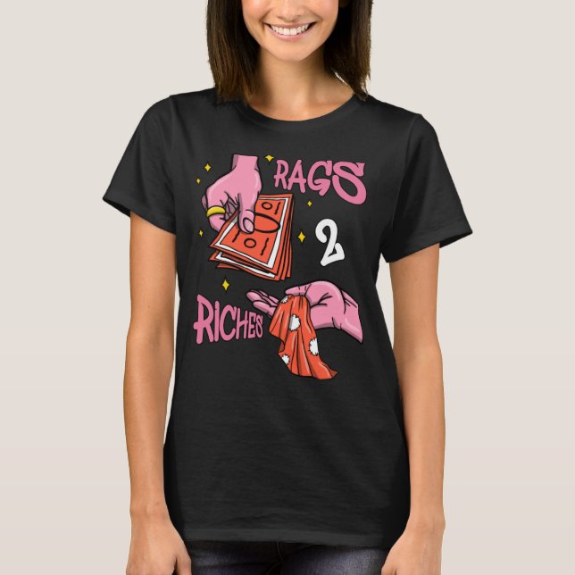 Camiseta Rags 2 Riches GS Pinksicle 5s Coincidencia (Anverso)