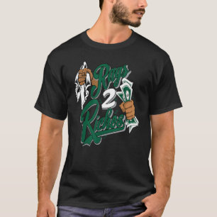 Camiseta Rags 2 Riches High Gorge Green 1s Coincidencia