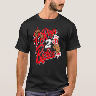 Camiseta Rags 2 Riches Inverse Black Toe 1s Coincidencia