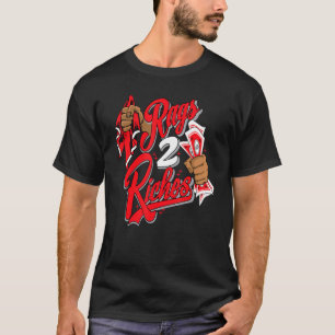 Camiseta Rags 2 Riches Inverse Black Toe 1s Coincidencia