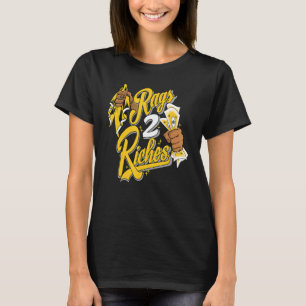 Camiseta Rags 2 Riches Lightning 4s coincidente