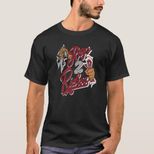 Camiseta Rags 2 Riches Red Flint 13s Coincidencia