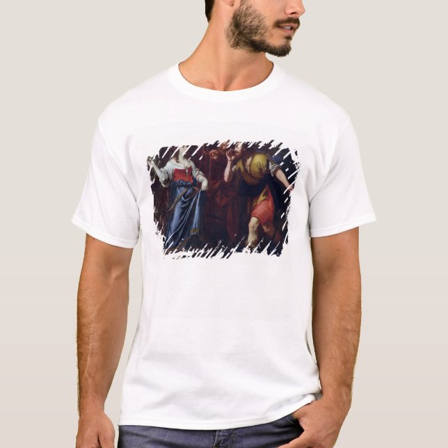 Camiseta Rahab y los emisarios de Joshua (Anverso)