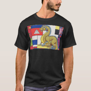 Camiseta Rahu con bandera camboyana