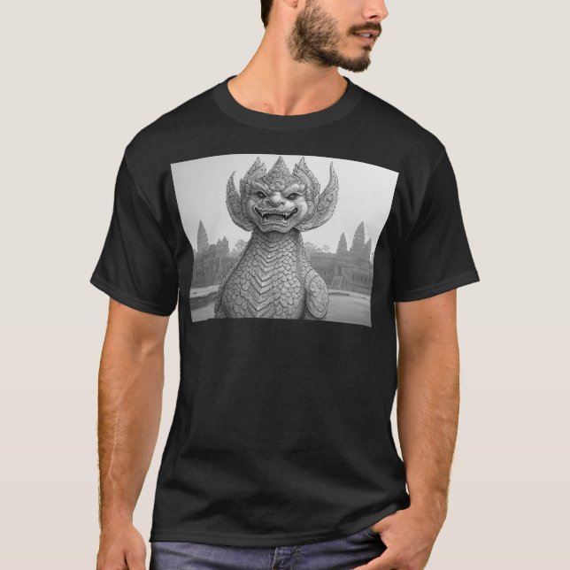 Camiseta Rahu Posing Angkor Wat (Anverso)