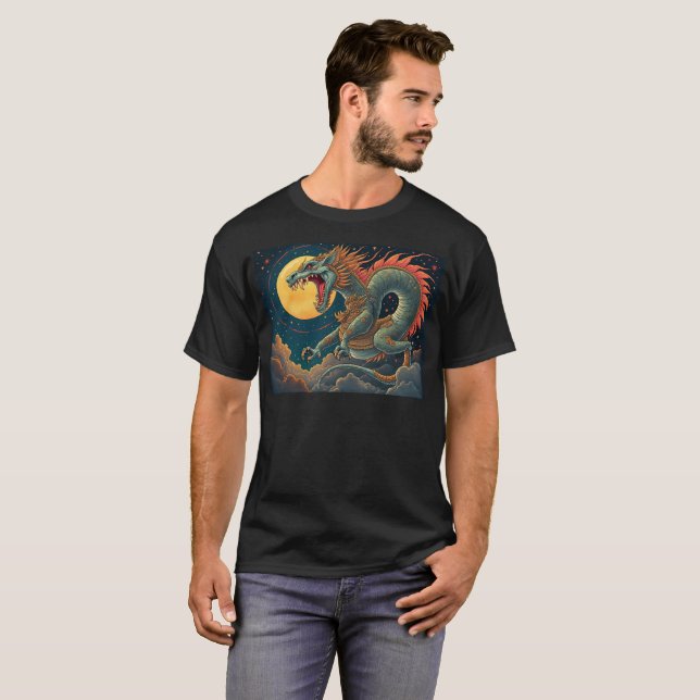 Camiseta Rahu Rodea Las Nubes (Anverso completo)