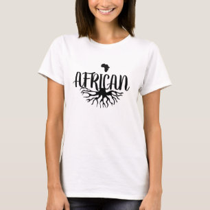 Camiseta raíces africanas