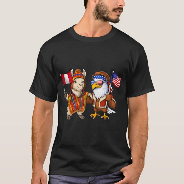 Camiseta Raíces Americanas Peruanas (Anverso)