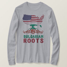 Camiseta Raíces búlgaras norteamericanas
