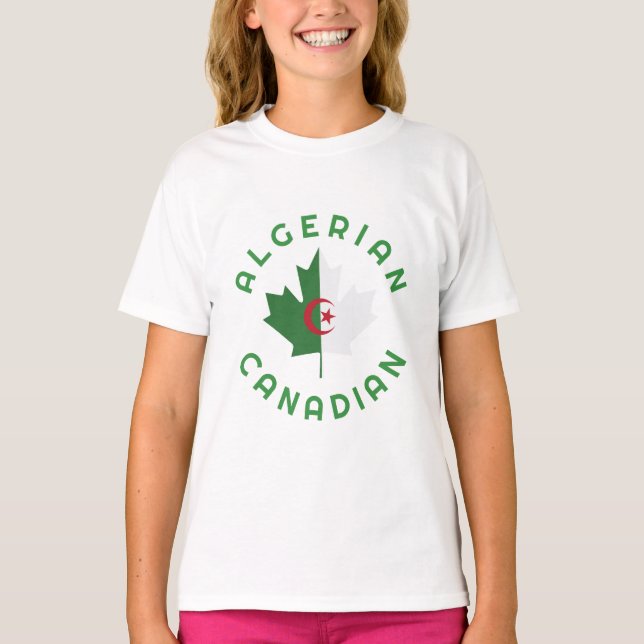 Camiseta Raíces canadienses argelinas (Anverso)