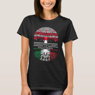 Camiseta Raíces cultivadas italianas de Washington D C I