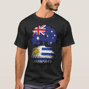 Camiseta Raíces de árboles australianos uruguayos