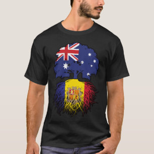 Camiseta Raíces de árboles de Australia andorranas