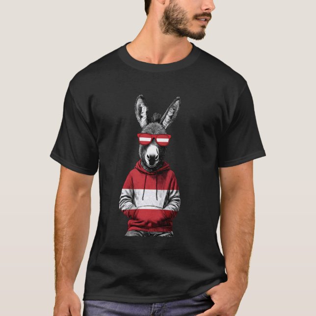 Camiseta Raíces de Austria Bandera austriaca (Anverso)