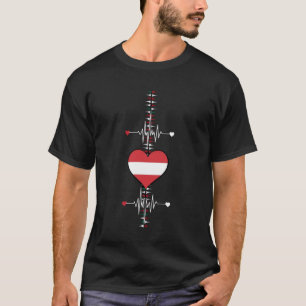 Camiseta Raíces de Austria Bandera austriaca 3