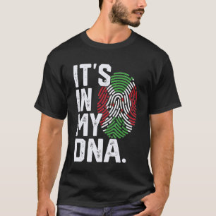 Camiseta Raíces de Burundi Gráfico de Huella Digital de Ban