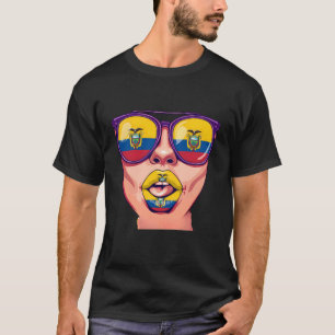 Camiseta Raíces de Ecuador Bandera Ecuatoriana 1