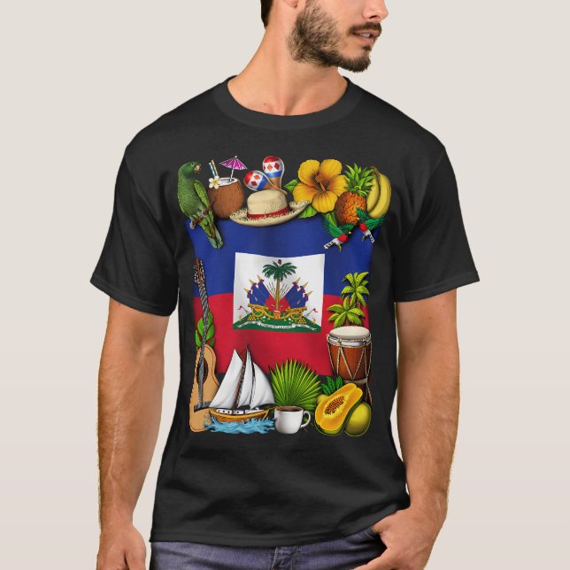 Camiseta Raíces de Haití (Anverso)
