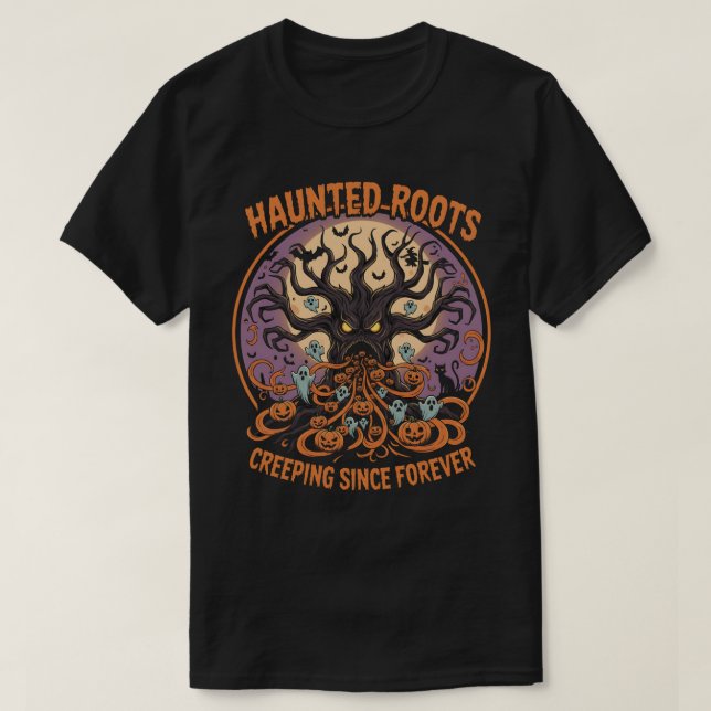 Camiseta Raíces de Haunted (Diseño del anverso)
