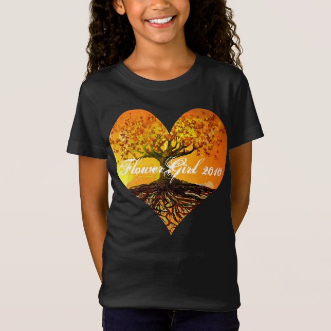 Camiseta Raíces de Love Flower Girl (Anverso)