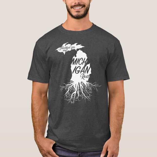 Camiseta Raíces de Míchigan (Anverso)