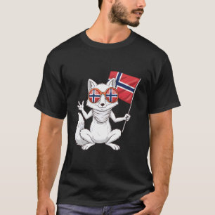 Camiseta Raíces de Noruega Norge Bandera Noruega 3