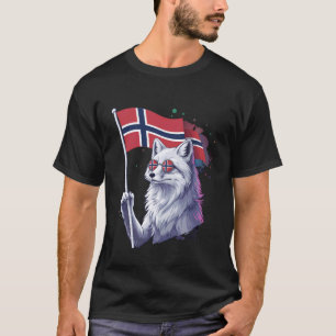 Camiseta Raíces de Noruega Norge Bandera Noruega 5