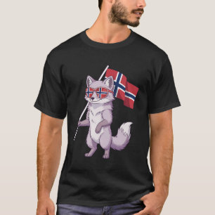 Camiseta Raíces de Noruega Norge Bandera Noruega 5