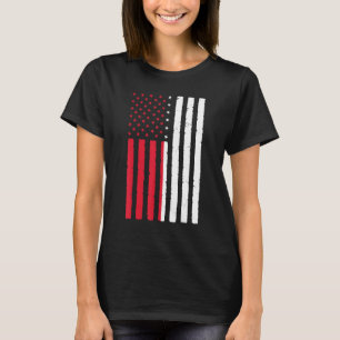 Camiseta Raíces de Polonia Bandera de EE. UU. Herencia Mita