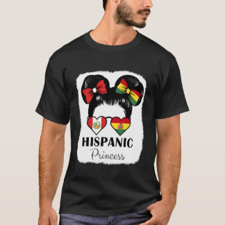 Camiseta Raíces de Princesa Hispana Perú y Bolivia Mezcla H