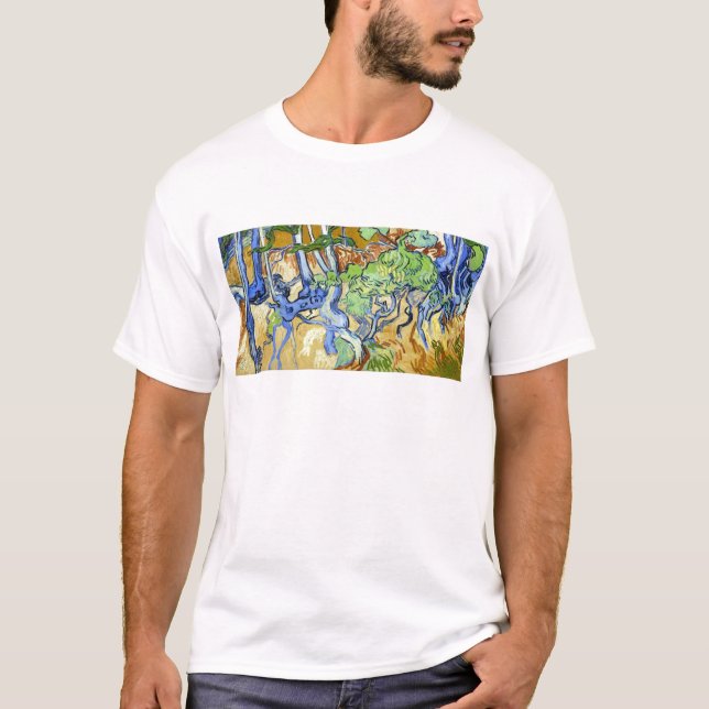 Camiseta Raíces del árbol Vincent van Gogh (Anverso)