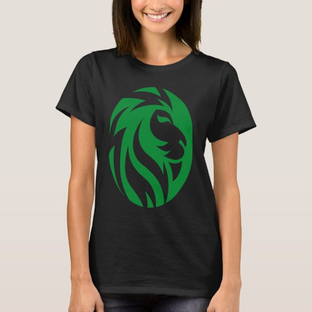 Camiseta Raíces del recuerdo de Jamaica Rastafari Lion Head (Anverso)