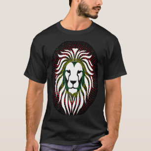 Camiseta Raíces del recuerdo de Jamaica Rastafari Lion Head