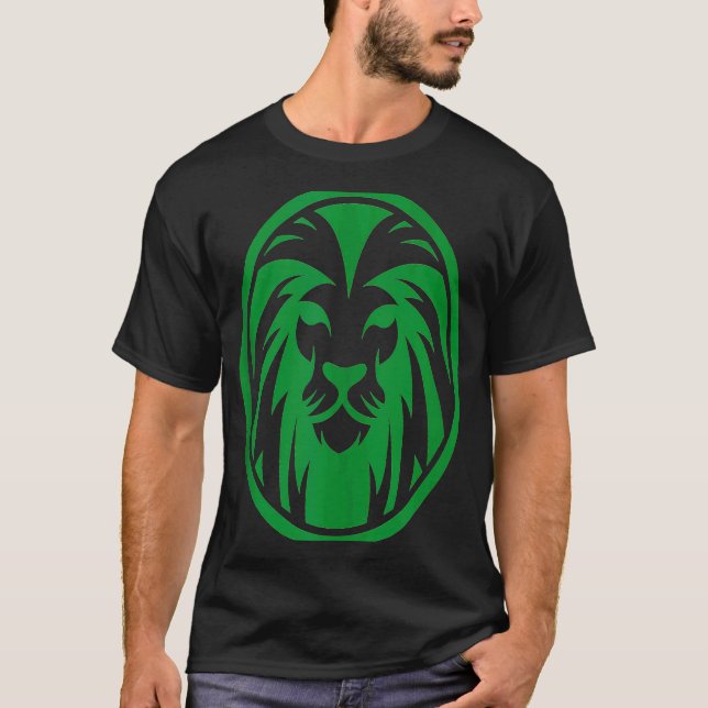 Camiseta Raíces del recuerdo de Jamaica Rastafari Lion Head (Anverso)