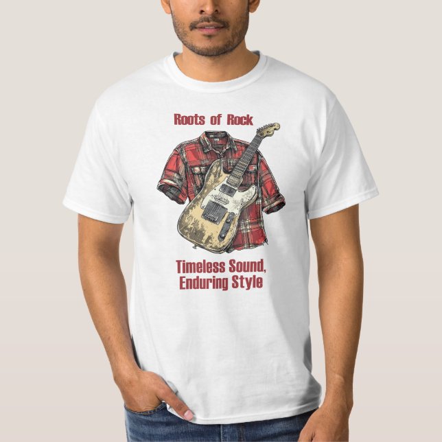 Camiseta Raíces del Rock (Anverso)