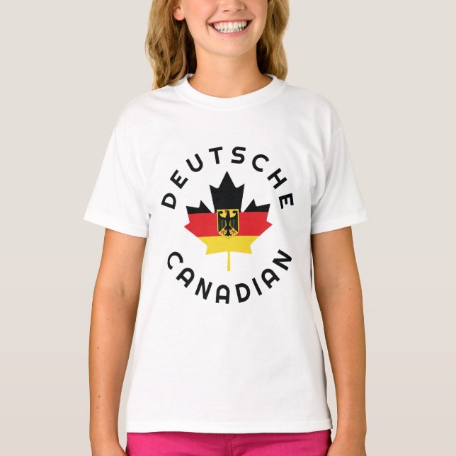 Camiseta Raíces Deutsche de Canadá (Anverso)