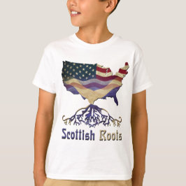 Camiseta Raíces escocesas americanas