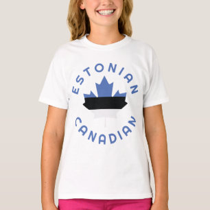 Camiseta Raíces estonias canadienses