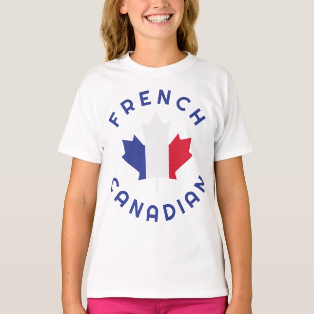 Camiseta Raíces francesas canadienses (Anverso)