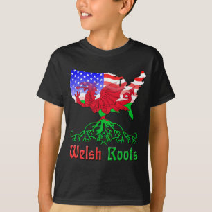 Camiseta Raíces Galés del americano