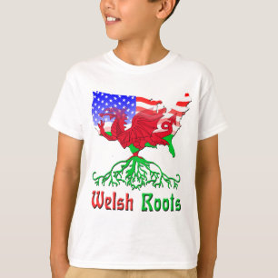 Camiseta Raíces galesas norteamericanas