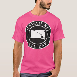 Camiseta Raíces Hawaii y Dakota del Sur por Hawaii Nei All 