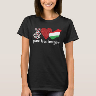 Camiseta Raíces húngaras bandera de Hungría patrimonio h