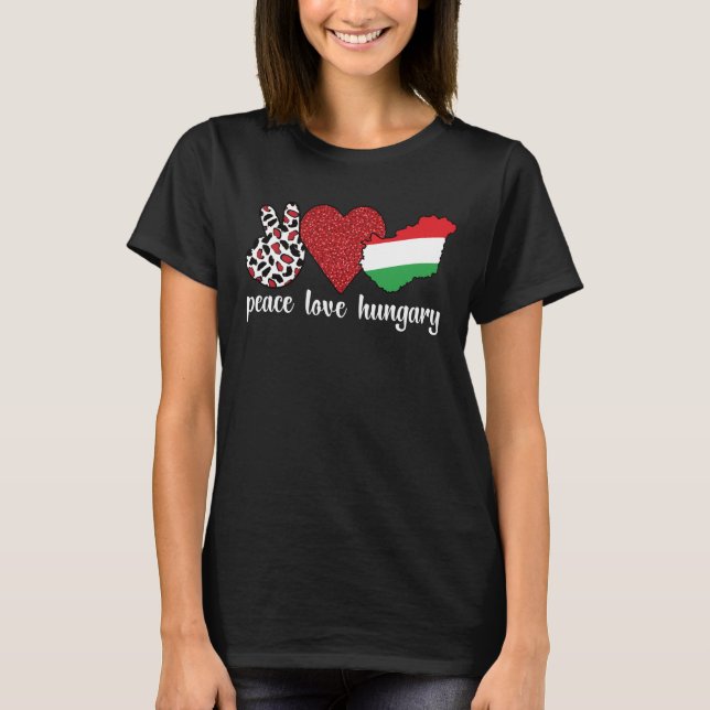 Camiseta Raíces húngaras bandera de Hungría patrimonio húng (Anverso)